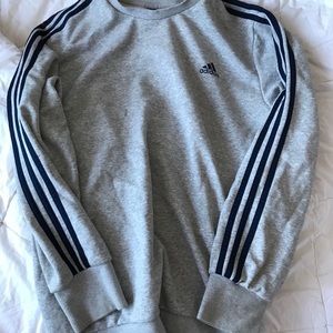Adidas grey sweatshirt